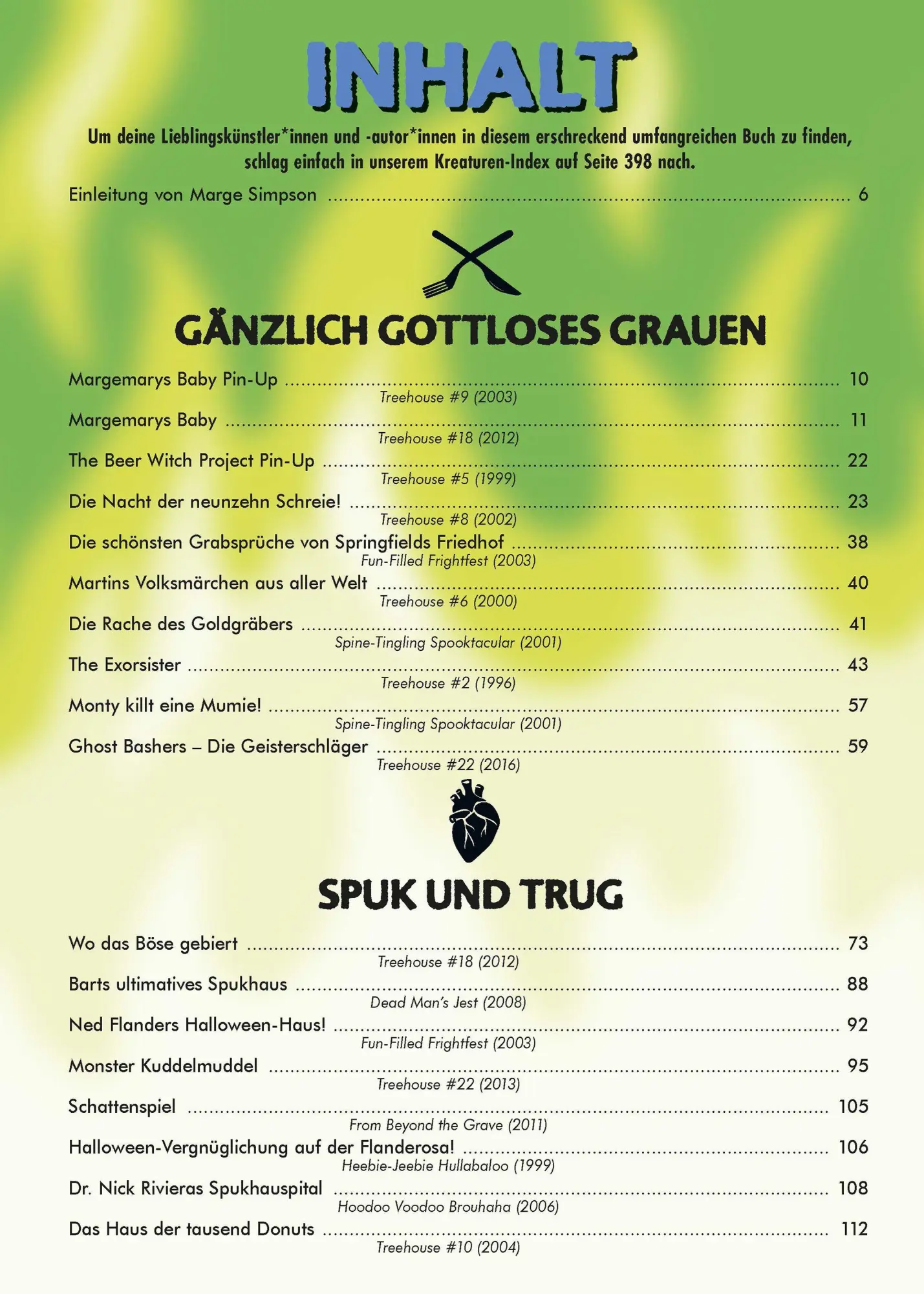Bild: 9783987211812 | The Simpsons: Treehouse of Horror Necronomnibus. Band 3 | Groening