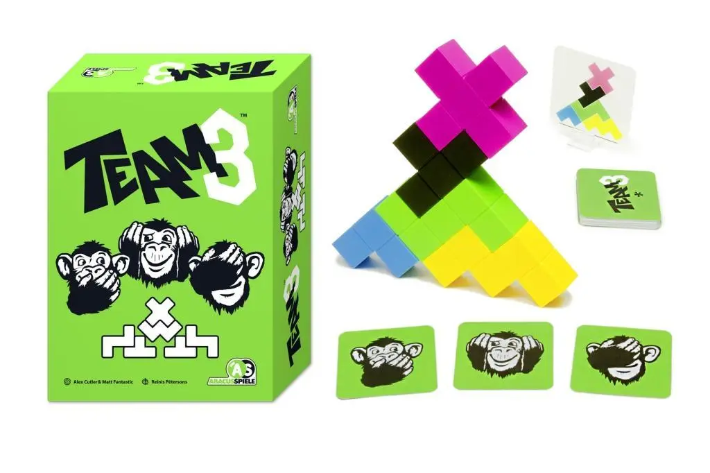 Bild: 4011898641912 | TEAM3 grün | Matt Fantastic (u. a.) | Spiel | Brettspiel | 64191