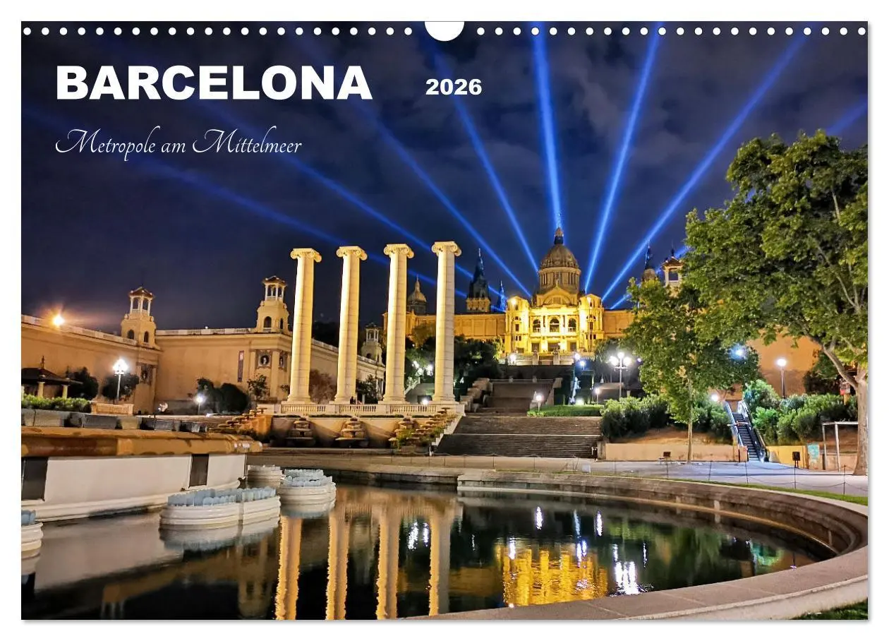Cover: 9783457481912 | BARCELONA - Metropole am Mittelmeer (Wandkalender 2026 DIN A3...