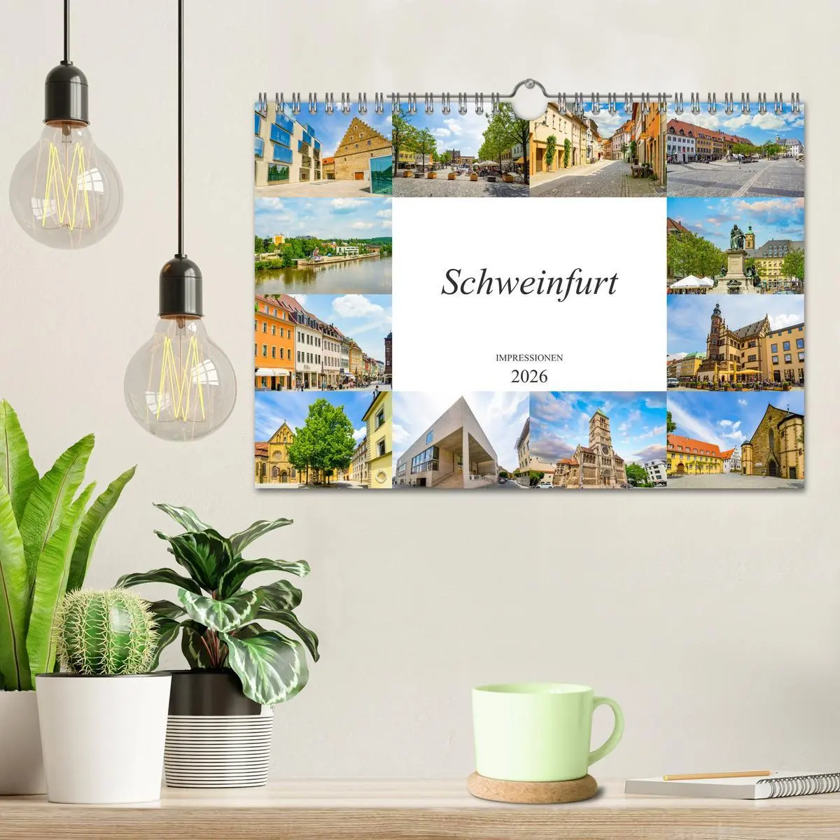 Bild: 9783457791912 | Schweinfurt Impressionen (Wandkalender 2026 DIN A4 quer), CALVENDO...