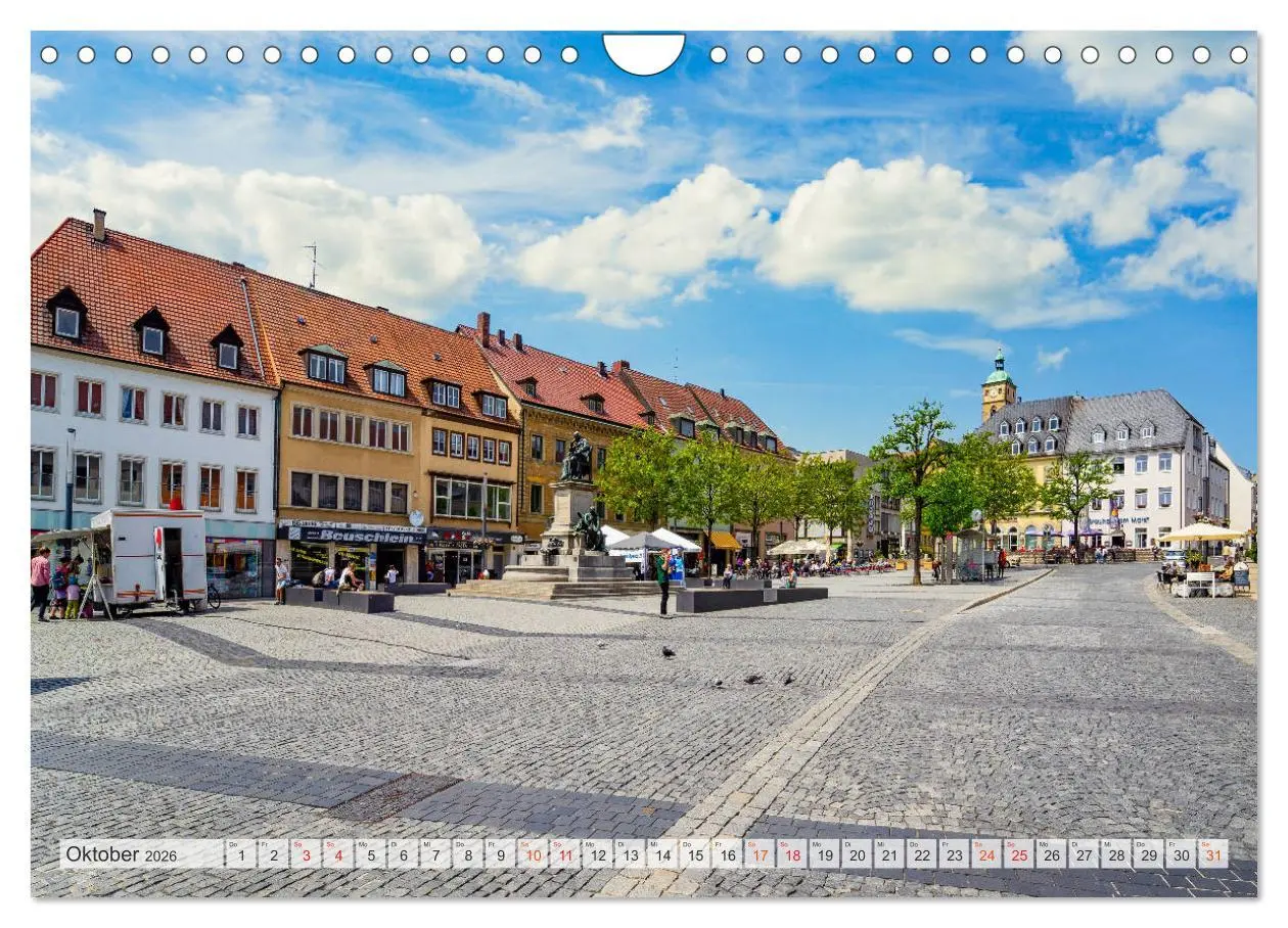 Bild: 9783457791912 | Schweinfurt Impressionen (Wandkalender 2026 DIN A4 quer), CALVENDO...