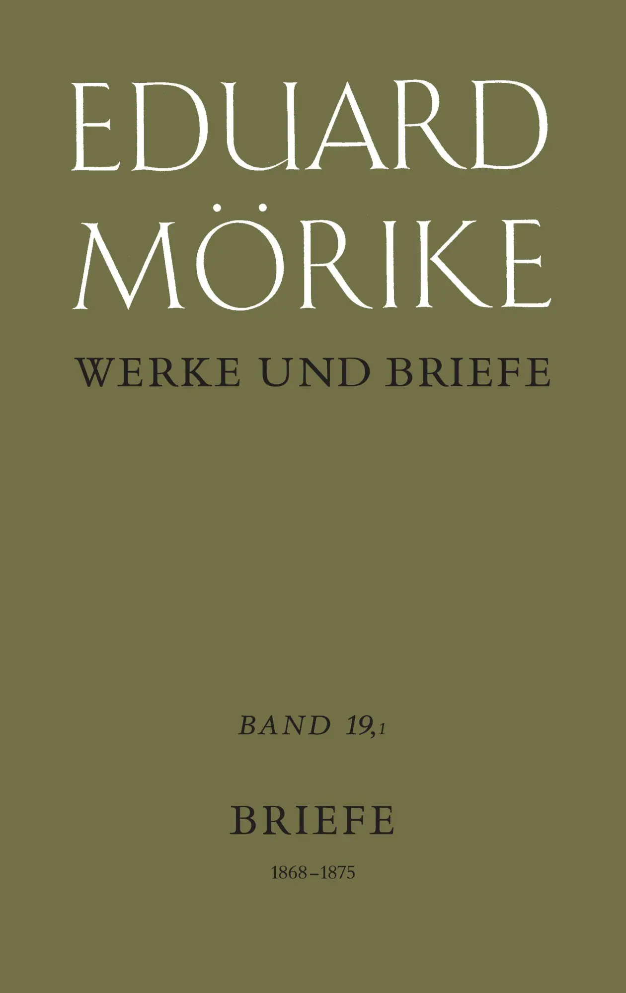 Cover: 9783608331912 | Werke und Briefe 1868-1875 | Hans-Ulrich Simon (u. a.) | Buch | 911 S.