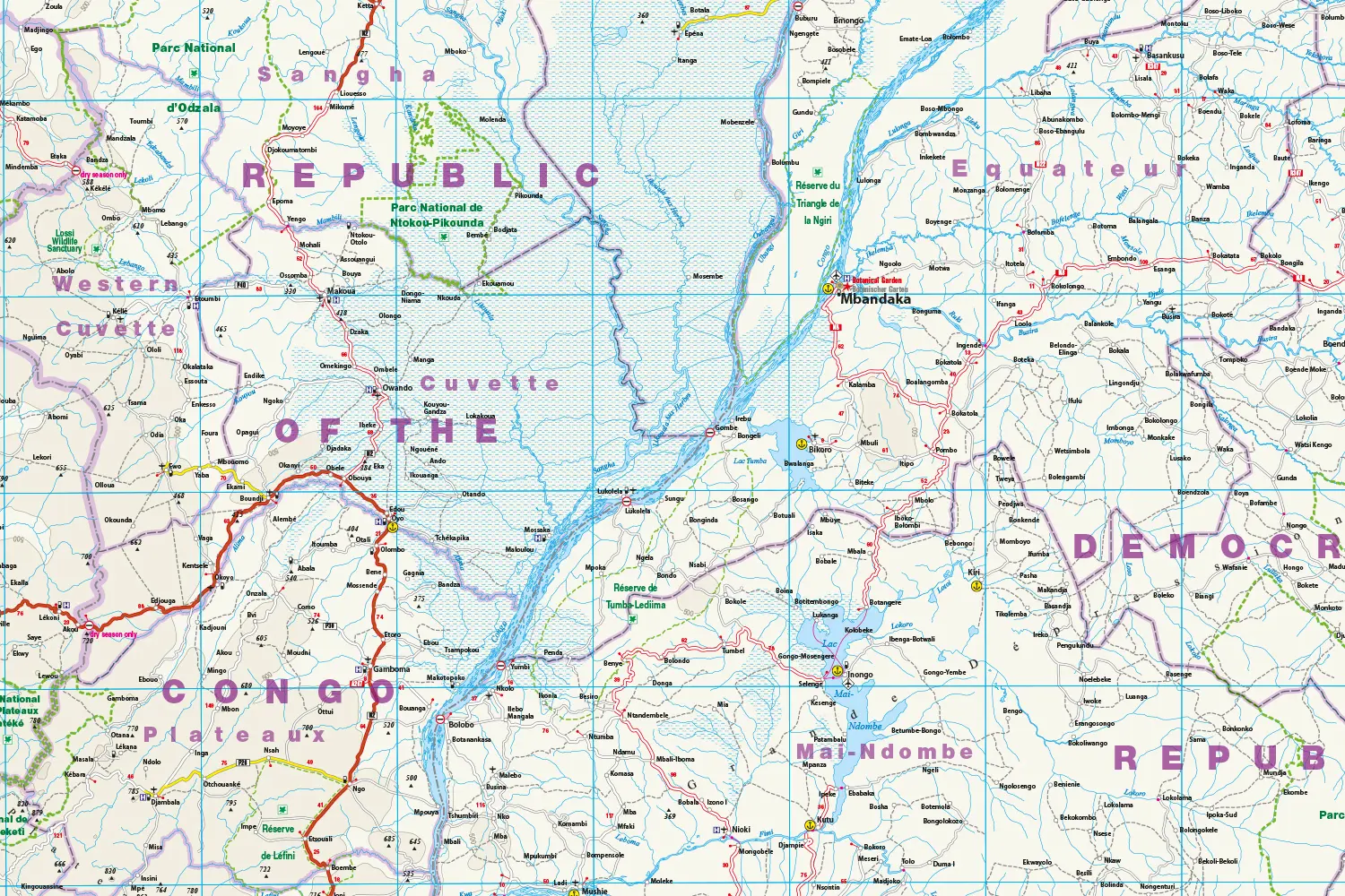 Bild: 9783831771912 | Reise Know-How Landkarte Kongo / Congo (1:2.000.000). Republic &amp;...