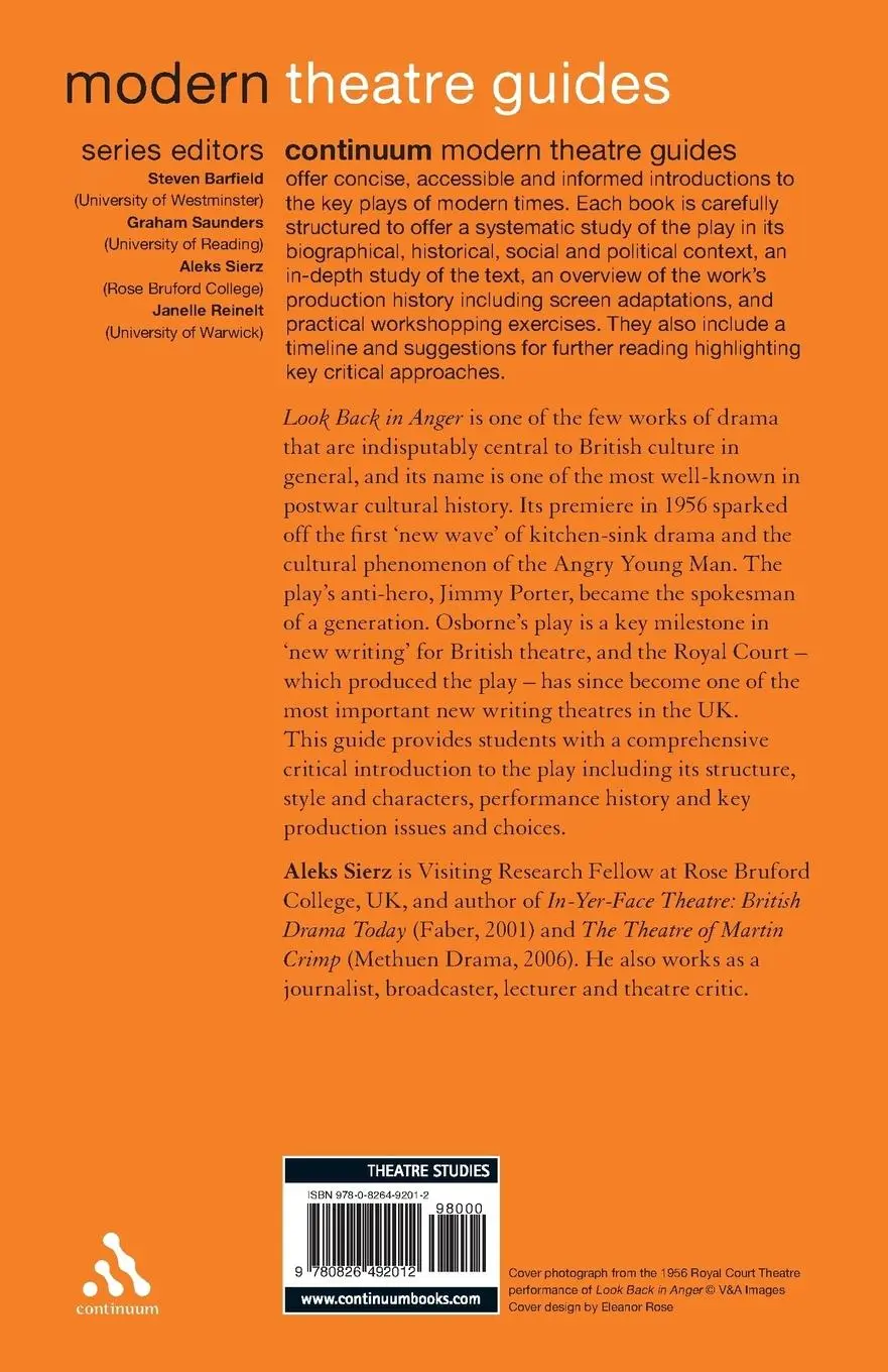 Rückseite: 9780826492012 | John Osborne's Look Back in Anger | Aleks Sierz | Taschenbuch | 2008