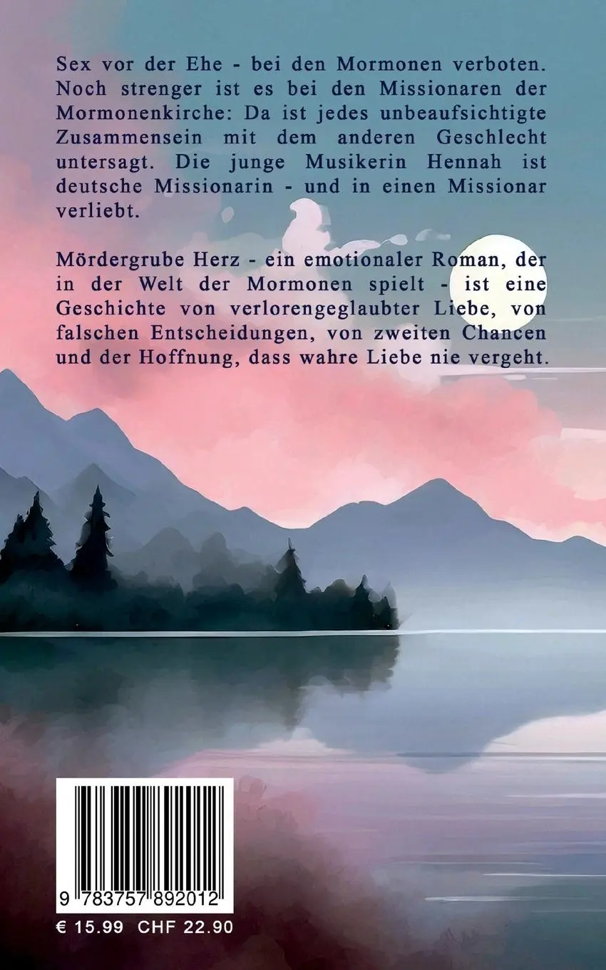 Rückseite: 9783757892012 | Mördergrube Herz | Lina Ståmer | Taschenbuch | Paperback | 418 S.