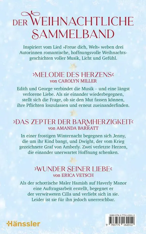 Bild: 9783775162012 | Freue dich Welt | Drei Weihnachtserzählungen | Carolyn Miller (u. a.)