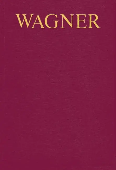 Cover: 9783795722012 | Wagner-Werk-Verzeichnis (WWV) | Richard Wagner | Buch | 608 S. | 1986