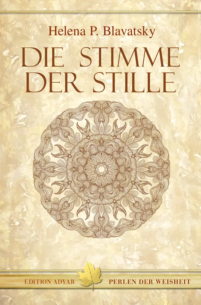Cover: 9783894272012 | Die Stimme der Stille | Auszug aus dem Buch der Goldenen Regeln | Buch