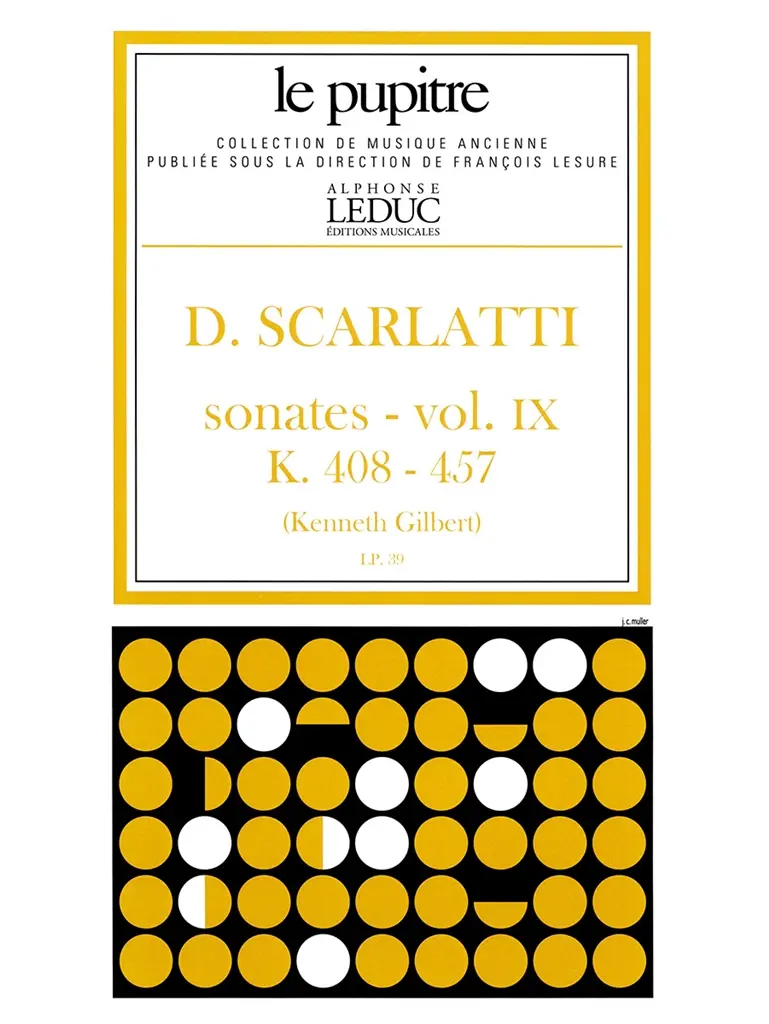 Cover: 9790047322012 | Sonates Volume 9 K408 - K457 | Domenico Scarlatti | Buch