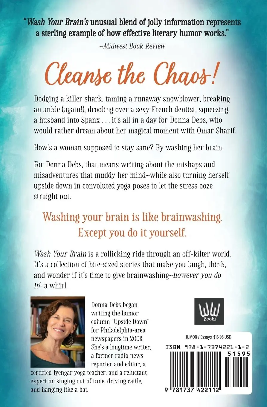 Rückseite: 9781737422112 | Wash Your Brain | Stories. Laughter. Yoga. Life. | Donna Debs | Buch