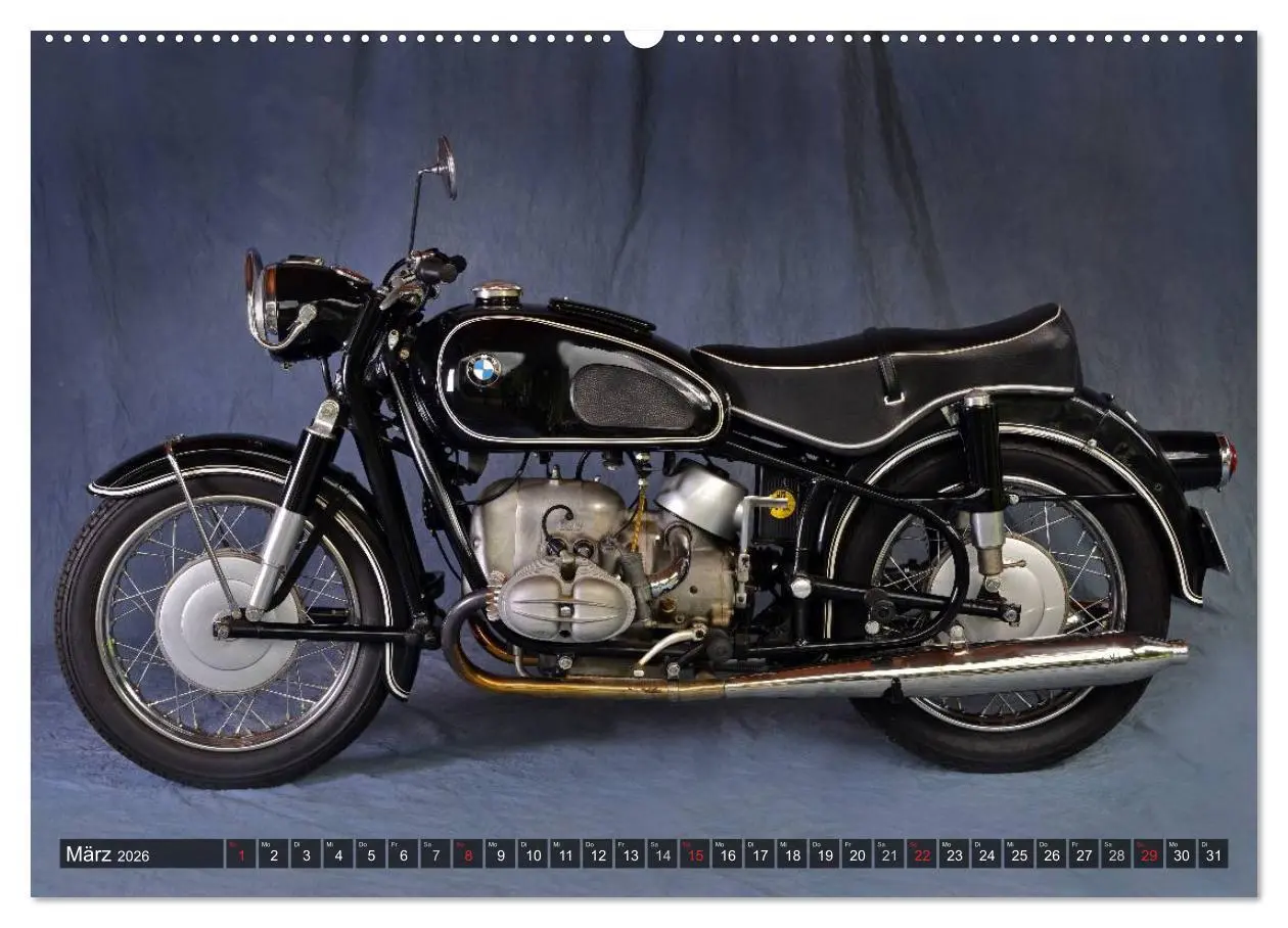 Bild: 9783516212112 | Deutsche Motorrad Oldtimer (Wandkalender 2026 DIN A2 quer),...