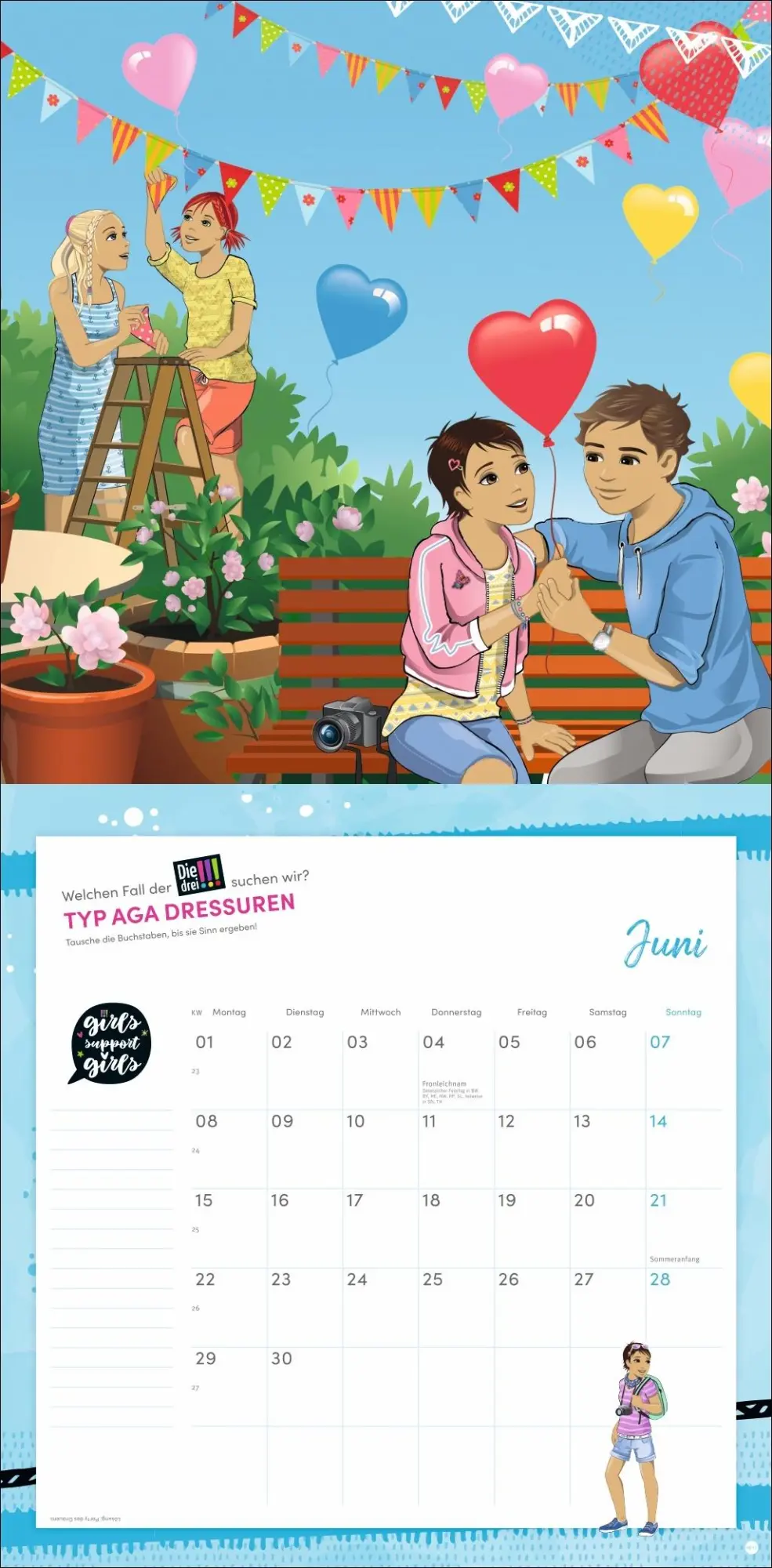 Bild: 9783756412112 | Die drei !!! Broschurkalender 2026 | Kalender | 28 S. | Deutsch | 2026