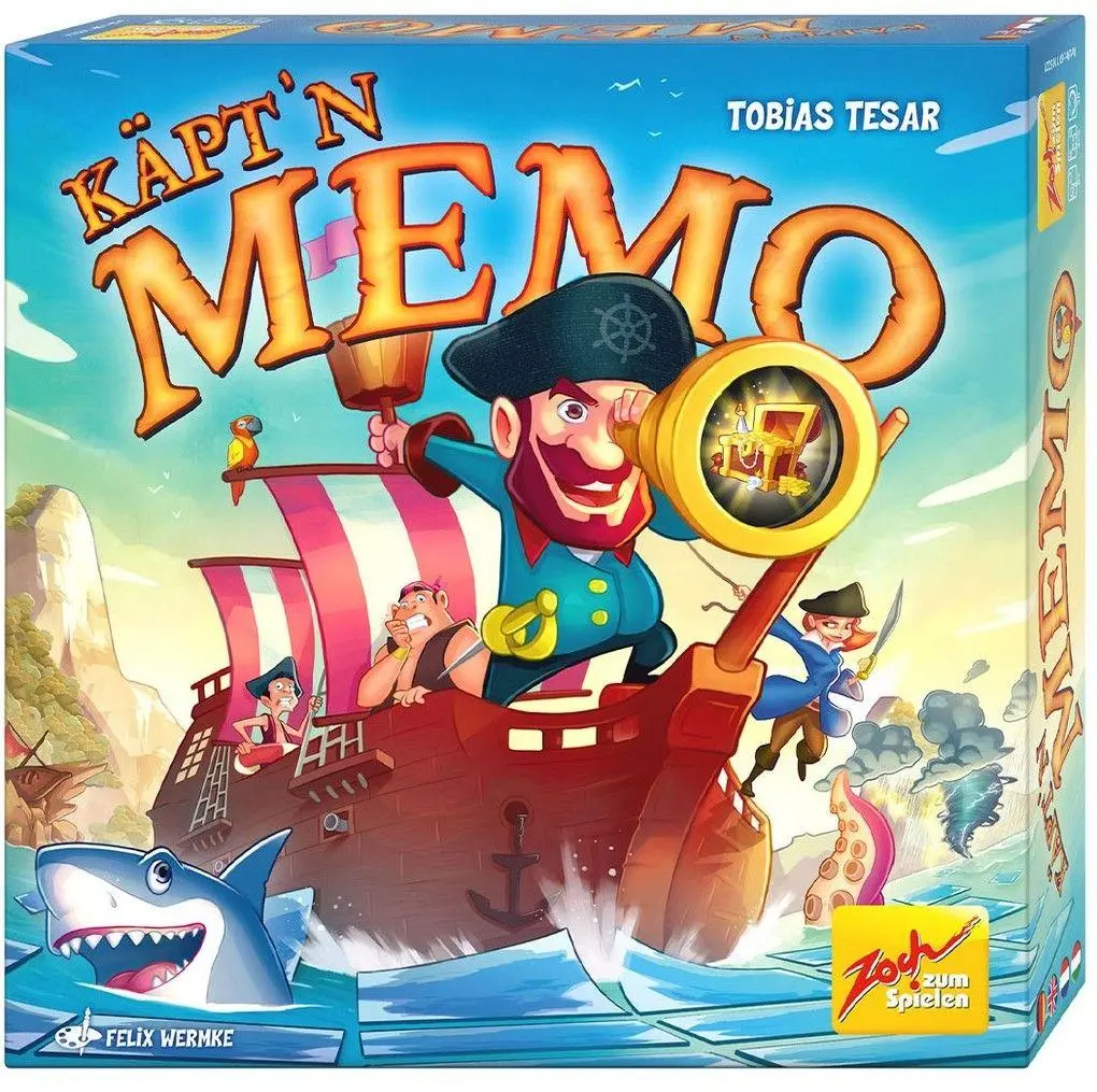 Cover: 4015682052212 | Käpt'n Memo | Spiel | 601105221 | Deutsch | 2025 | Zoch GmbH
