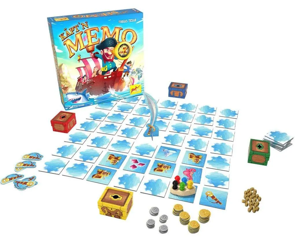 Bild: 4015682052212 | Käpt'n Memo | Spiel | 601105221 | Deutsch | 2025 | Zoch GmbH