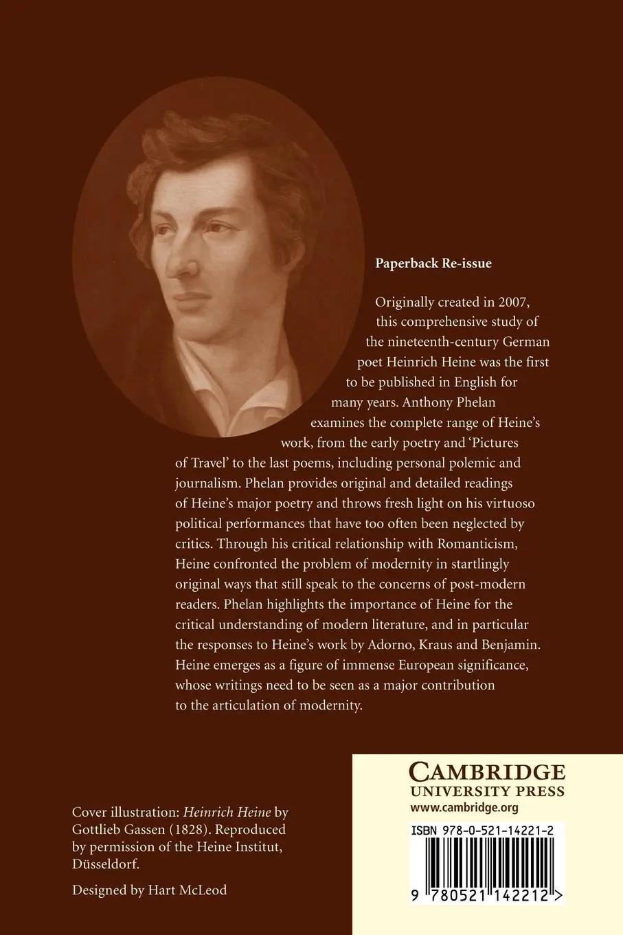 Rückseite: 9780521142212 | Reading Heinrich Heine | Anthony Phelan (u. a.) | Taschenbuch | 2010