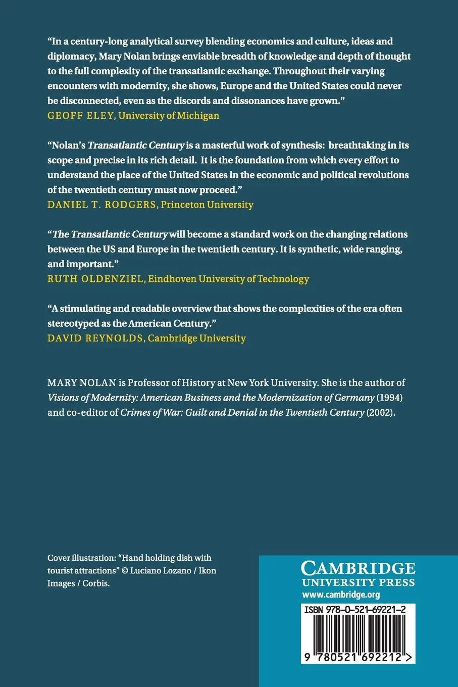 Rückseite: 9780521692212 | The Transatlantic Century | Mary Nolan | Taschenbuch | Englisch | 2018