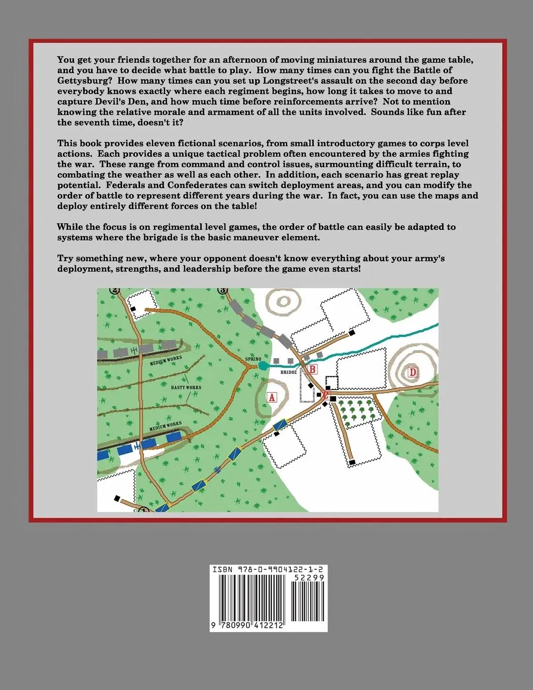 Rückseite: 9780990412212 | Musketry Like Thunder | The Greatest Civil War Battles Never Fought