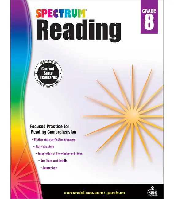 Cover: 9781483812212 | Spectrum Reading Workbook, Grade 8 | Volume 26 | Spectrum | Buch