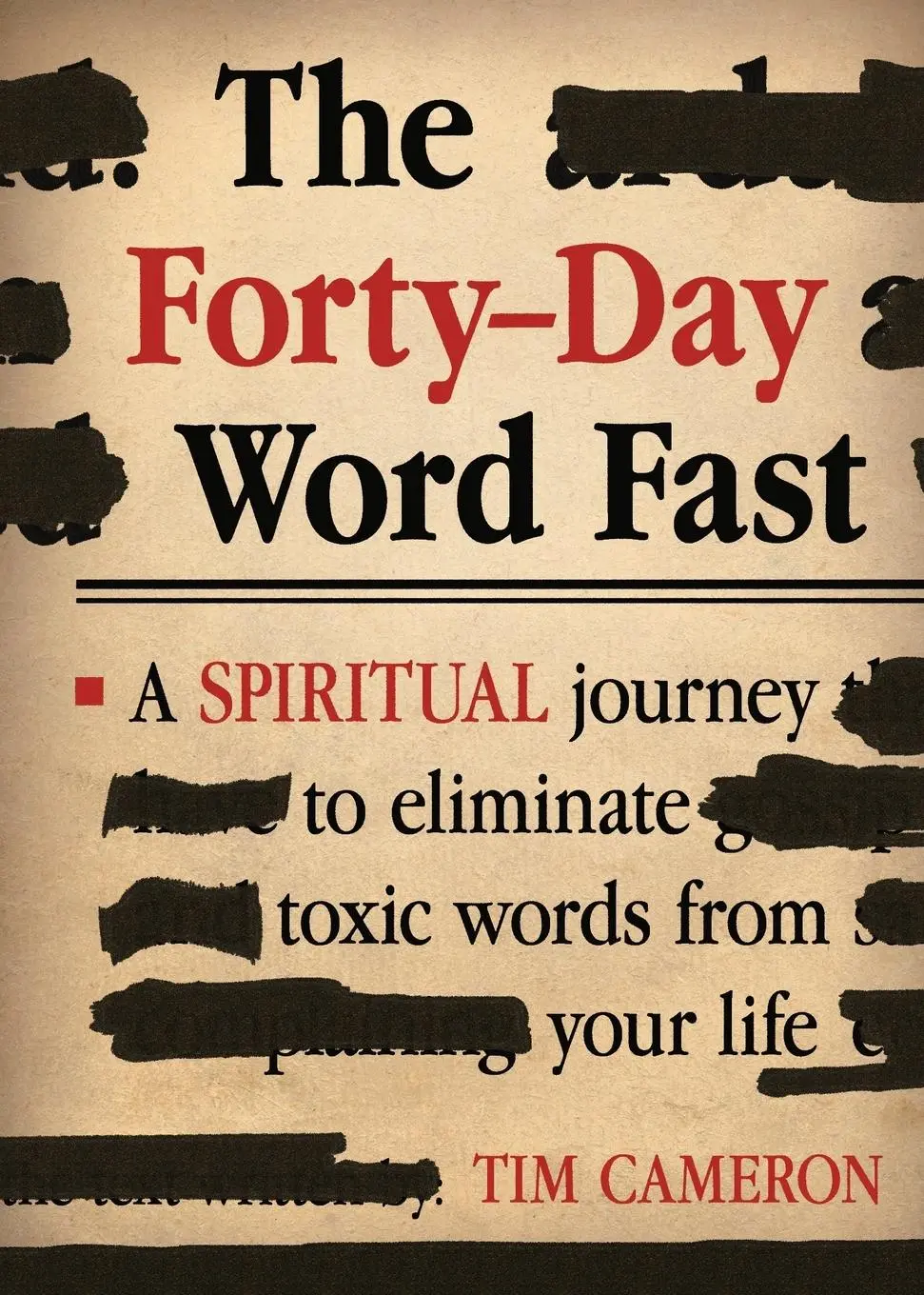 Cover: 9781629982212 | The Forty-Day Word Fast | Tim Cameron | Taschenbuch | Englisch | 2015