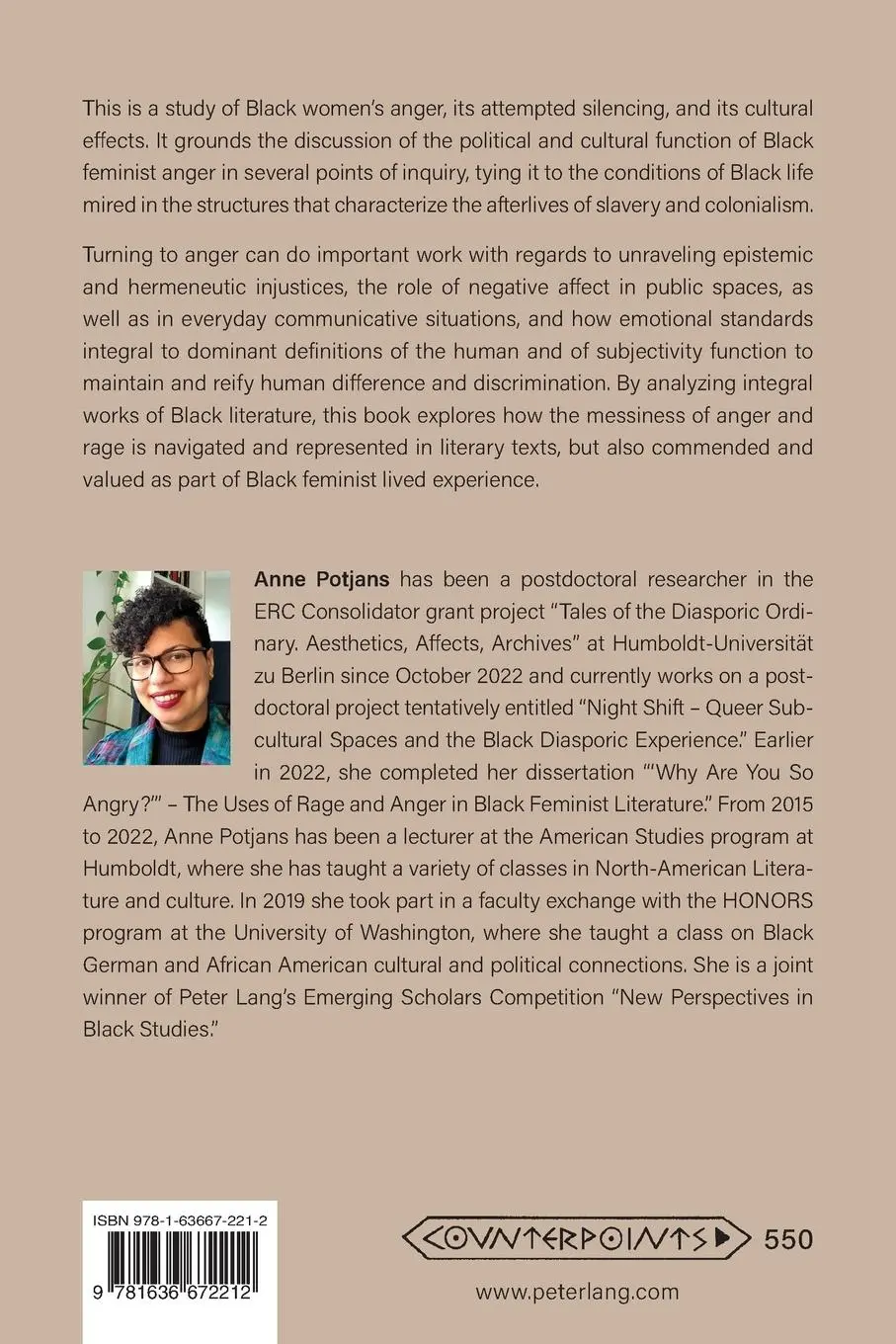 Rückseite: 9781636672212 | Why Are You So Angry? | Anger and Rage in Black Feminist Literature