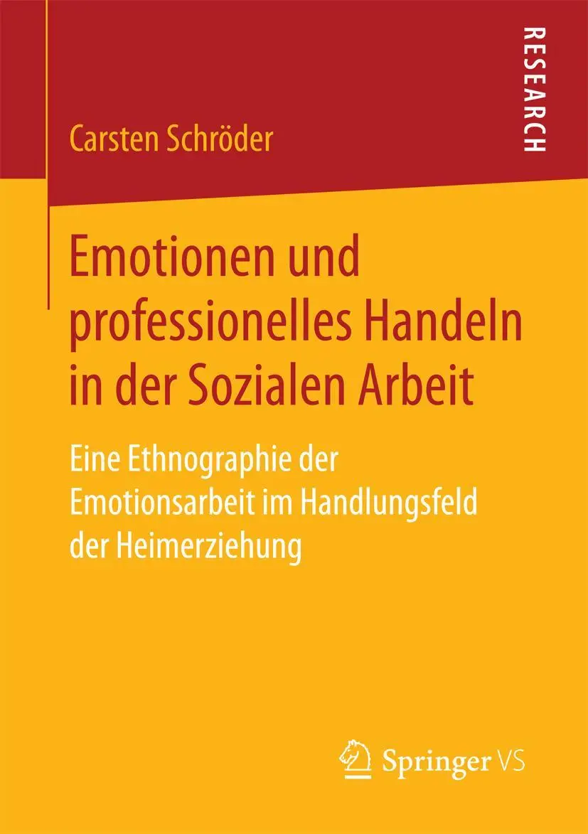 Cover: 9783658182212 | Emotionen und professionelles Handeln in der Sozialen Arbeit | Buch