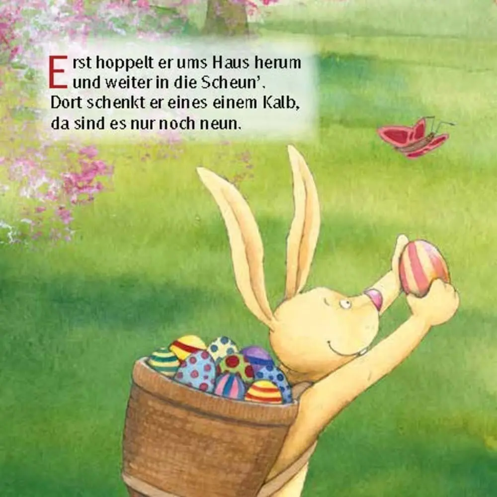 Bild: 9783769822212 | Da drüben sitzt ein Osterhas' | Mini-Bilderbuch | Helga Fell | 24 S.