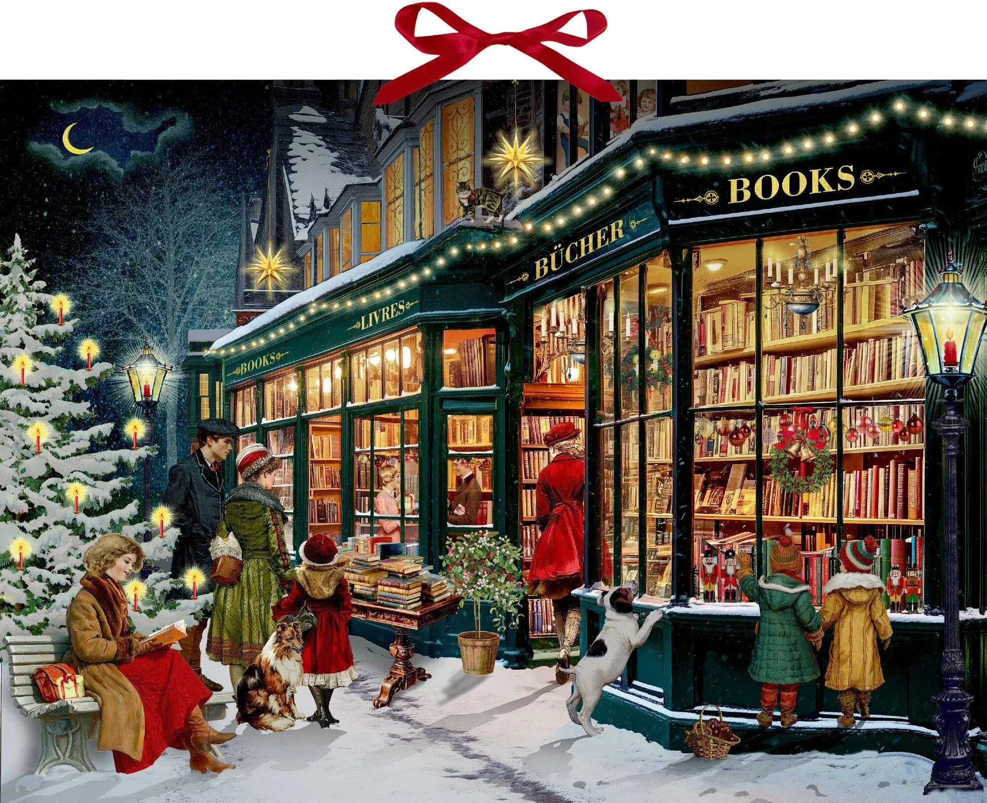 Cover: 4050003972312 | Wand-Adventskalender - Mein wunderbarer Buchladen | Barbara Behr