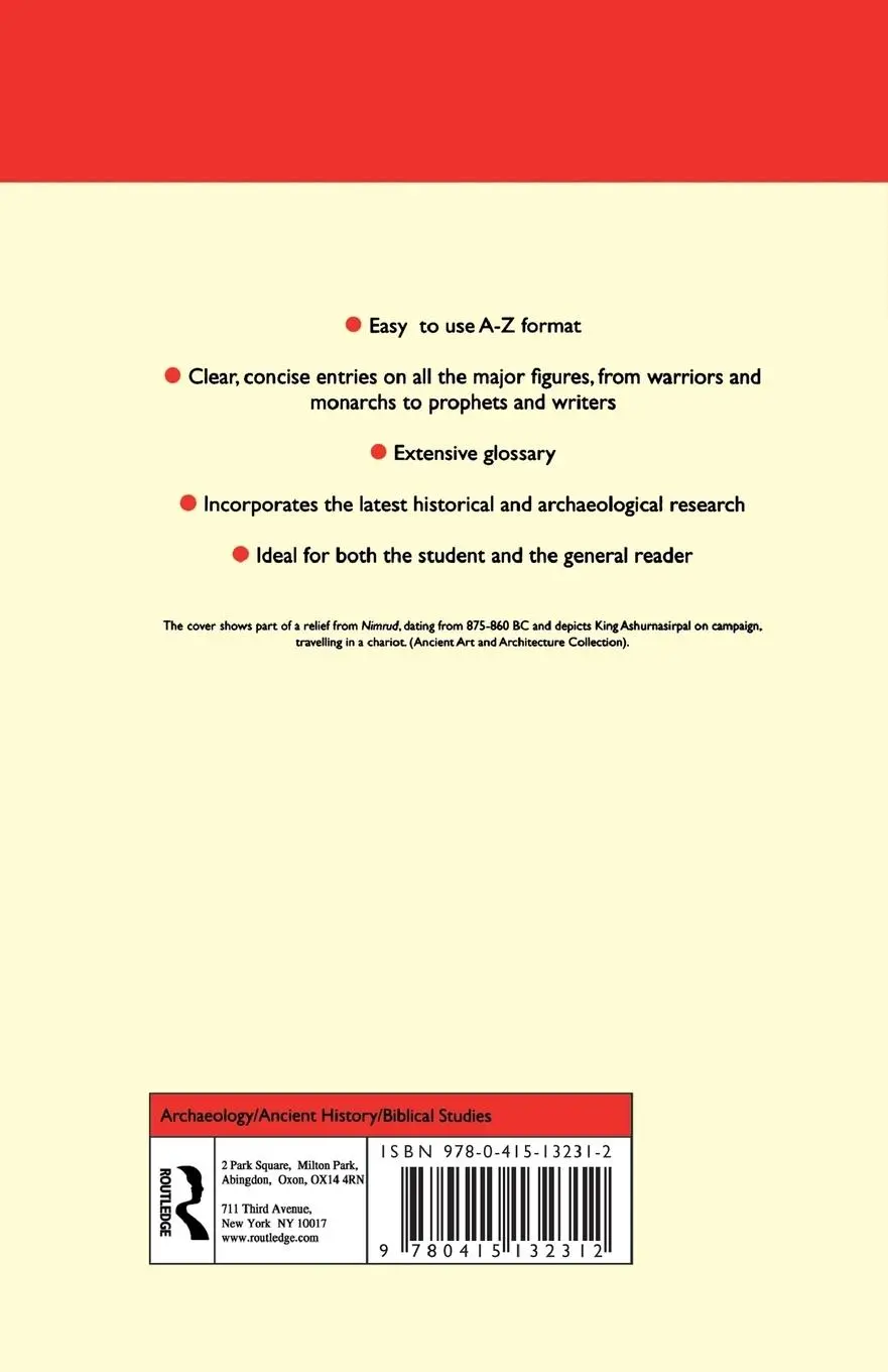 Rückseite: 9780415132312 | Who's Who in the Ancient Near East | Gwendolyn Leick | Taschenbuch