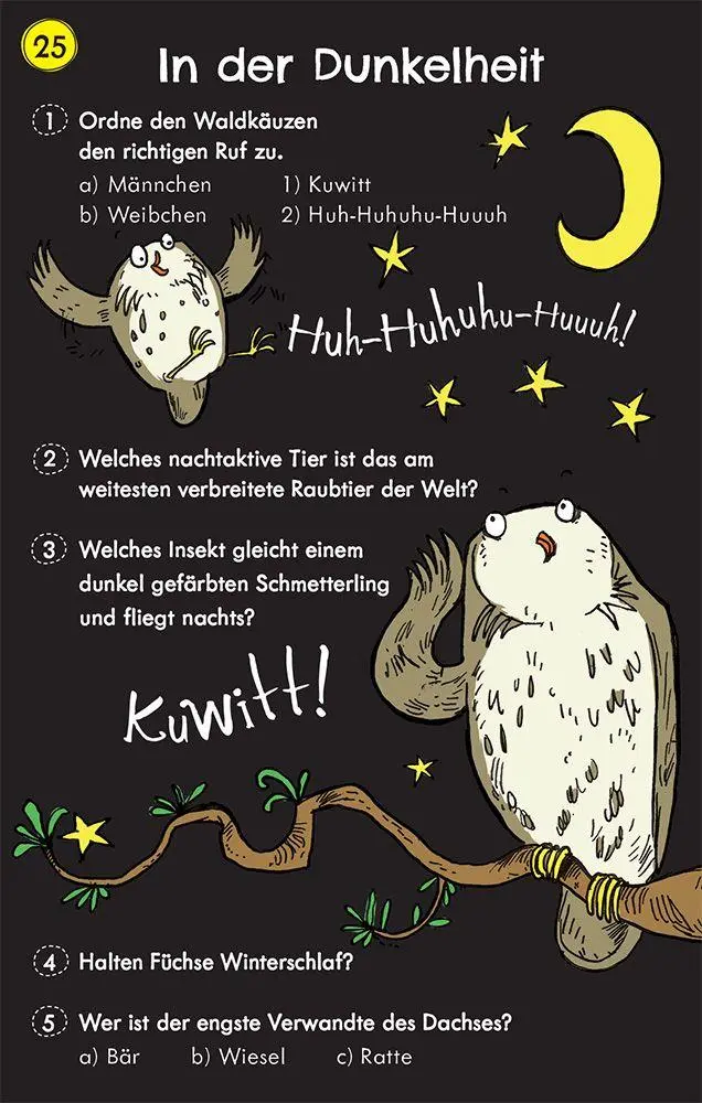 Bild: 9781035702312 | 50 Quiz-Karten: Rätsel aus der Tierwelt | Taschenbuch | 50 S. | 2024