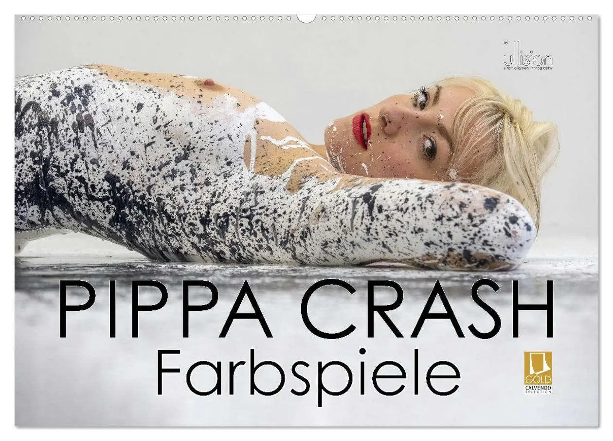 Cover: 9783457582312 | PIPPA CRASH - Farbspiele (Wandkalender 2026 DIN A2 quer), CALVENDO...
