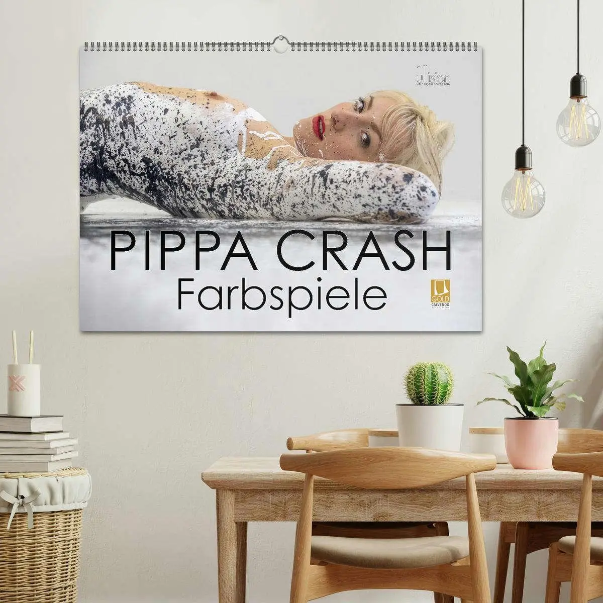 Bild: 9783457582312 | PIPPA CRASH - Farbspiele (Wandkalender 2026 DIN A2 quer), CALVENDO...