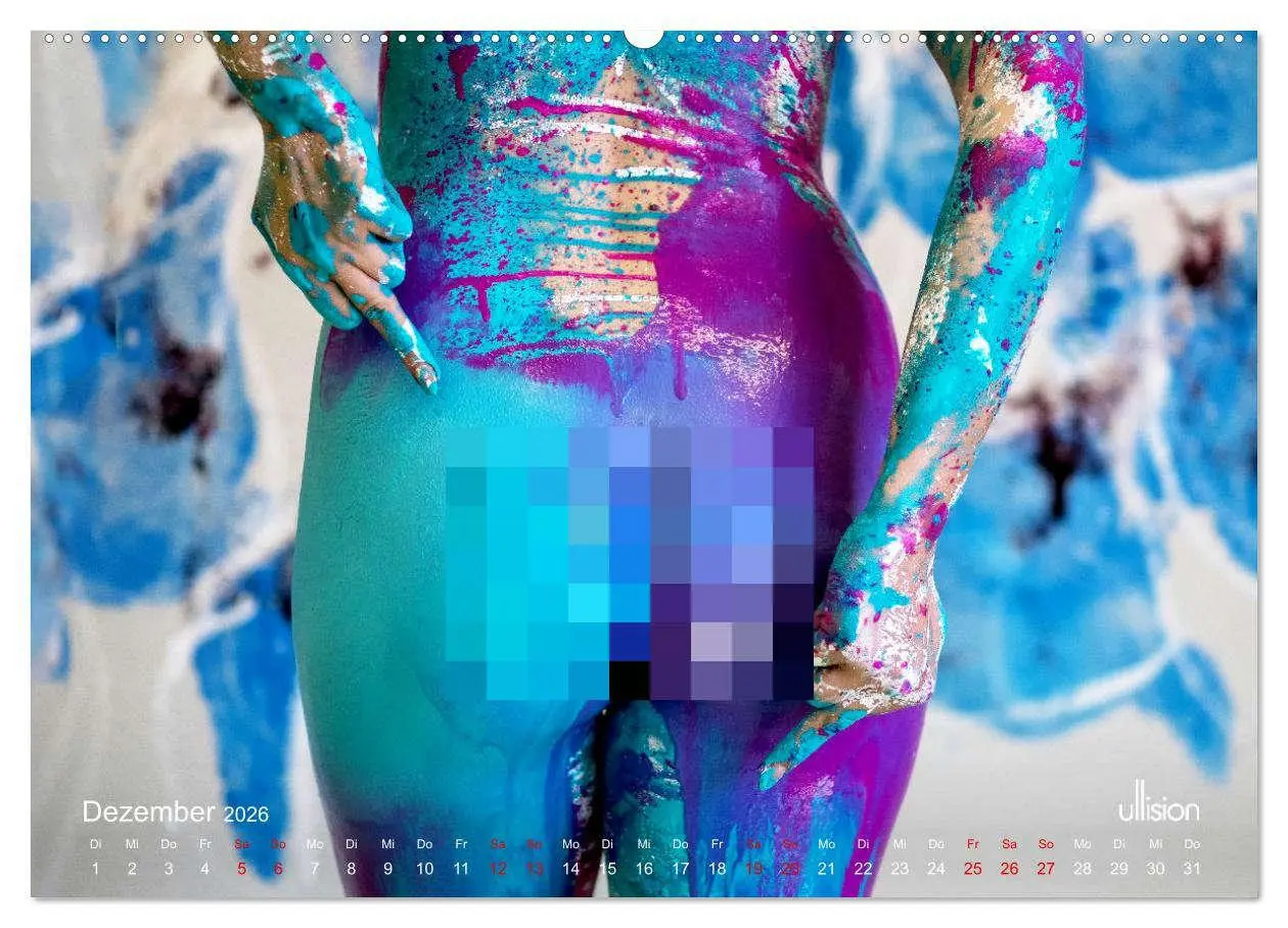 Bild: 9783457582312 | PIPPA CRASH - Farbspiele (Wandkalender 2026 DIN A2 quer), CALVENDO...
