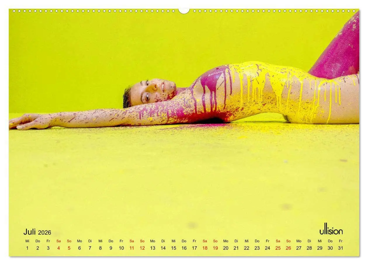 Bild: 9783457582312 | PIPPA CRASH - Farbspiele (Wandkalender 2026 DIN A2 quer), CALVENDO...