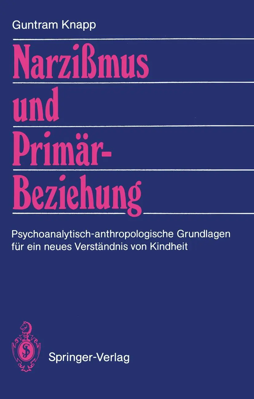 Cover: 9783540192312 | Narzißmus und Primärbeziehung | Guntram Knapp | Taschenbuch | vii
