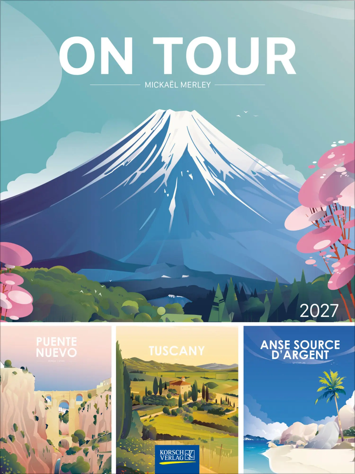 Cover: 9783819302312 | On Tour 2027 | Verlag Korsch | Kalender | 14 S. | Deutsch | 2027