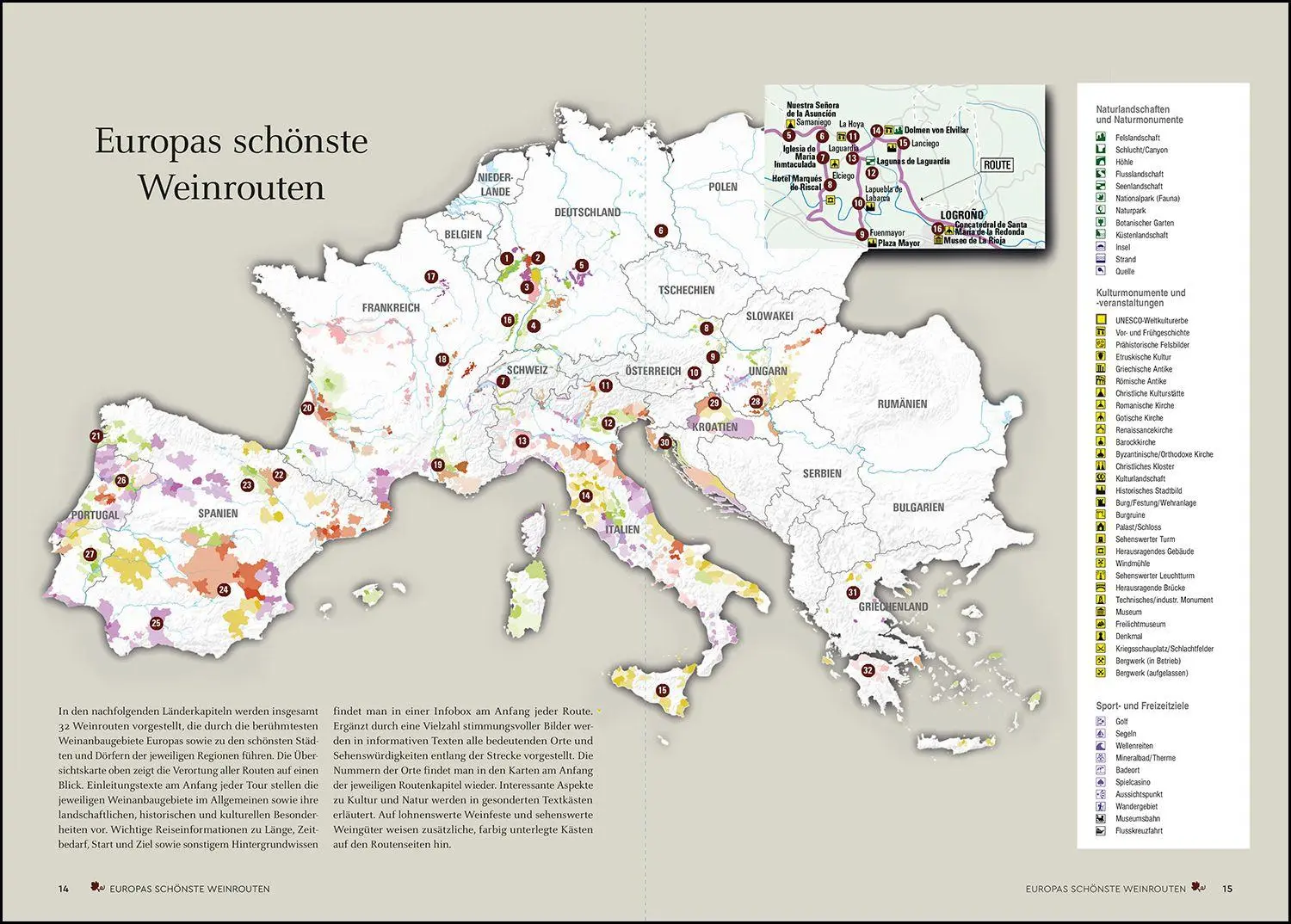 Bild: 9783969652312 | KUNTH Europas schönste Weinrouten | Kunth Verlag | Taschenbuch | 2025