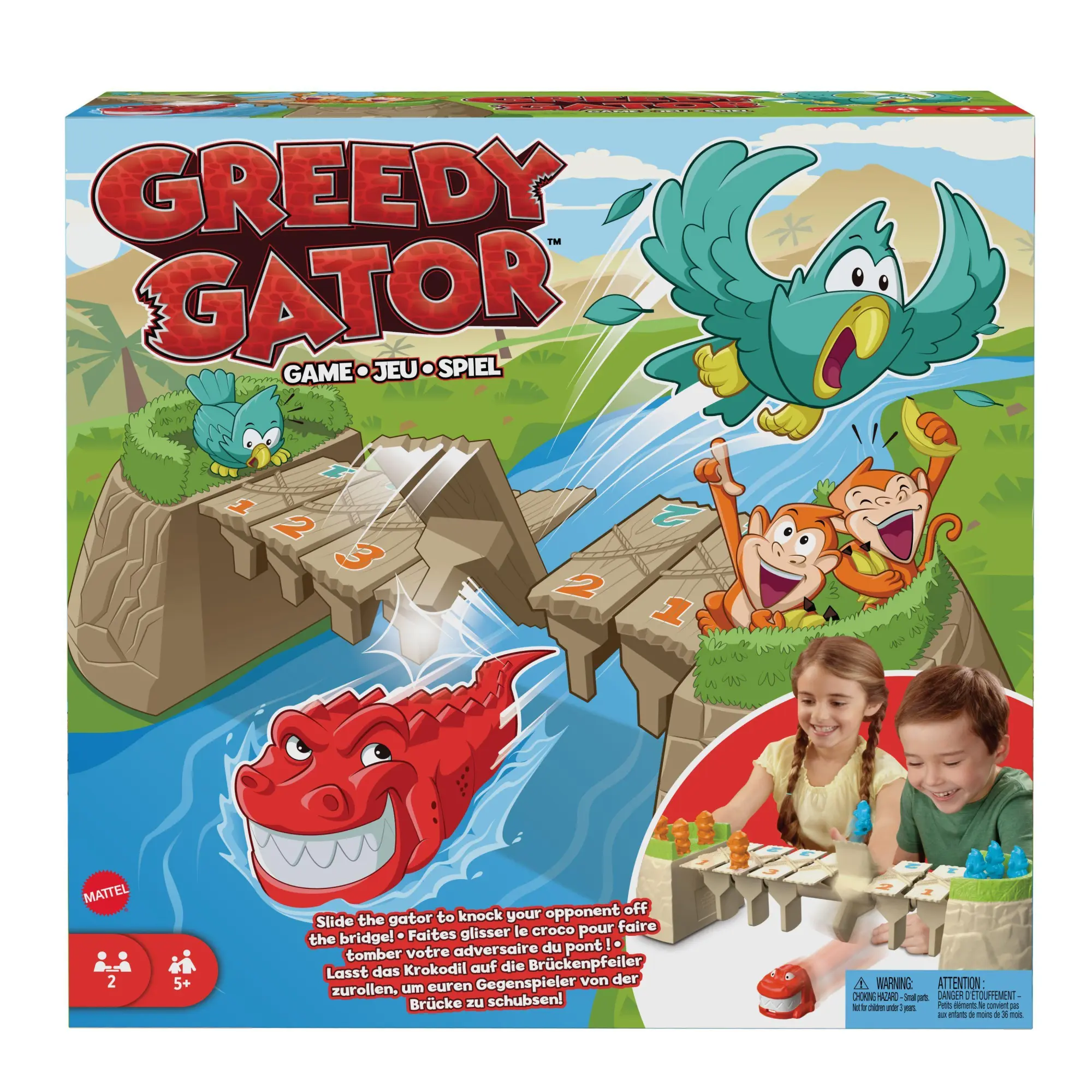 Cover: 194735172412 | Greedy Gator Game | Spiel | HRC09 | Deutsch | 2023 | Mattel GmbH