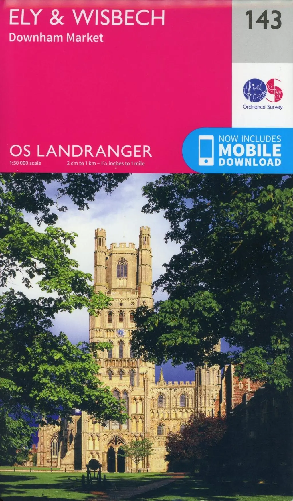 Cover: 9780319262412 | Ely &amp; Wisbech, Downham Market | Ordnance Survey | (Land-)Karte | 2016