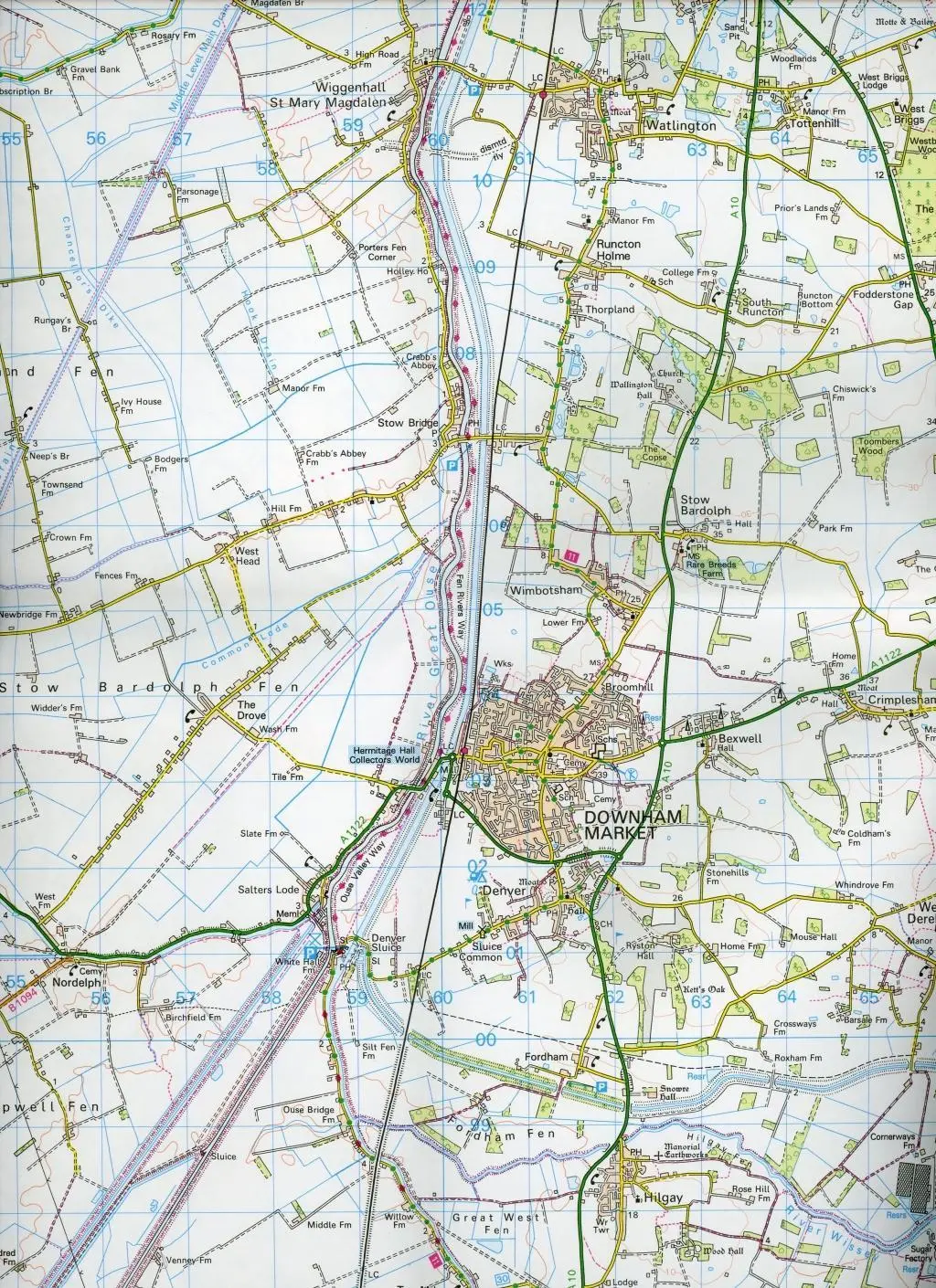 Bild: 9780319262412 | Ely &amp; Wisbech, Downham Market | Ordnance Survey | (Land-)Karte | 2016
