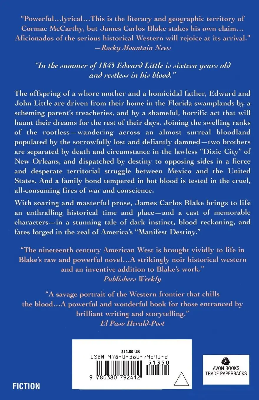 Rückseite: 9780380792412 | In the Rogue Blood | James Carlos Blake | Taschenbuch | Englisch
