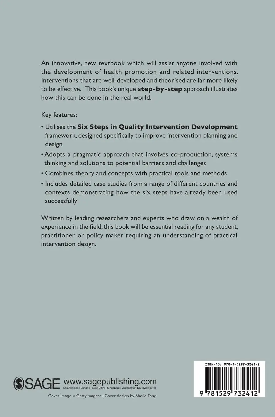 Rückseite: 9781529732412 | Developing Public Health Interventions | A Step-by-Step Guide | Buch