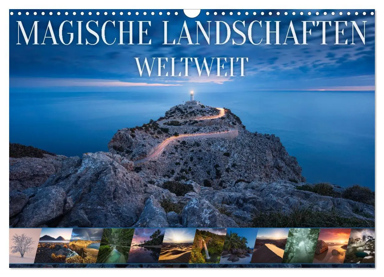 Cover: 9783457572412 | Magische Landschaften Weltweit (Wandkalender 2026 DIN A3 quer),...