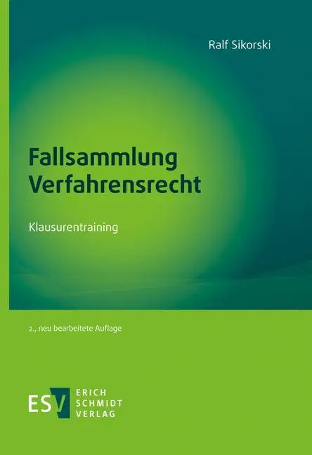 Fallsammlung Verfahrensrecht - Neuware