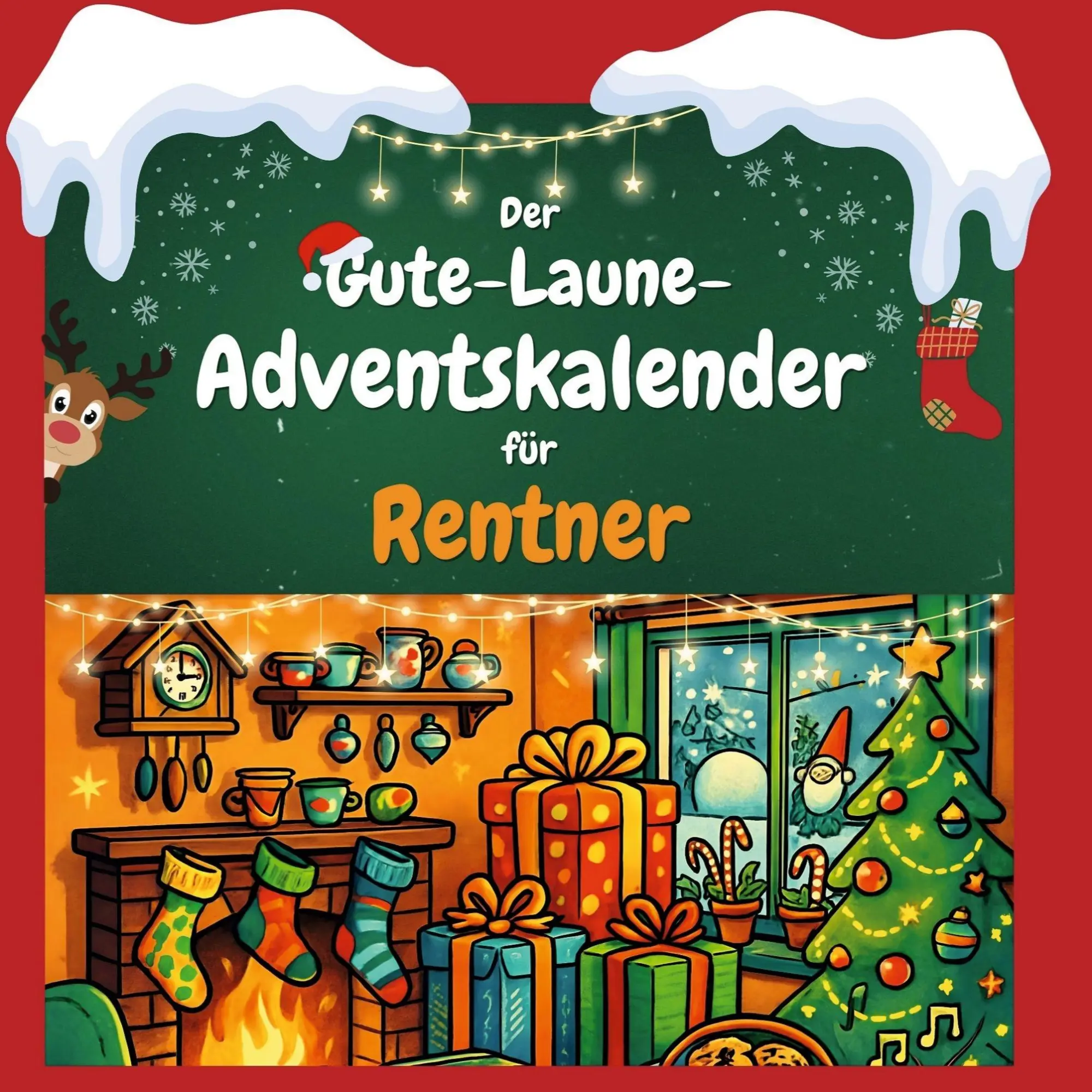 Cover: 9783695312412 | Der Gute-Laune-Adventskalender für Rentner | Max Meier | Taschenbuch