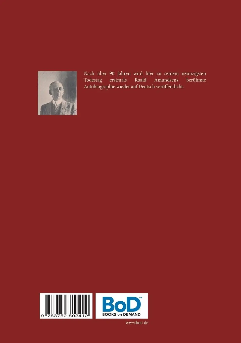 Rückseite: 9783752802412 | Mein Leben als Entdecker. Die Autobiographie | Tobias Wimbauer (u. a.)