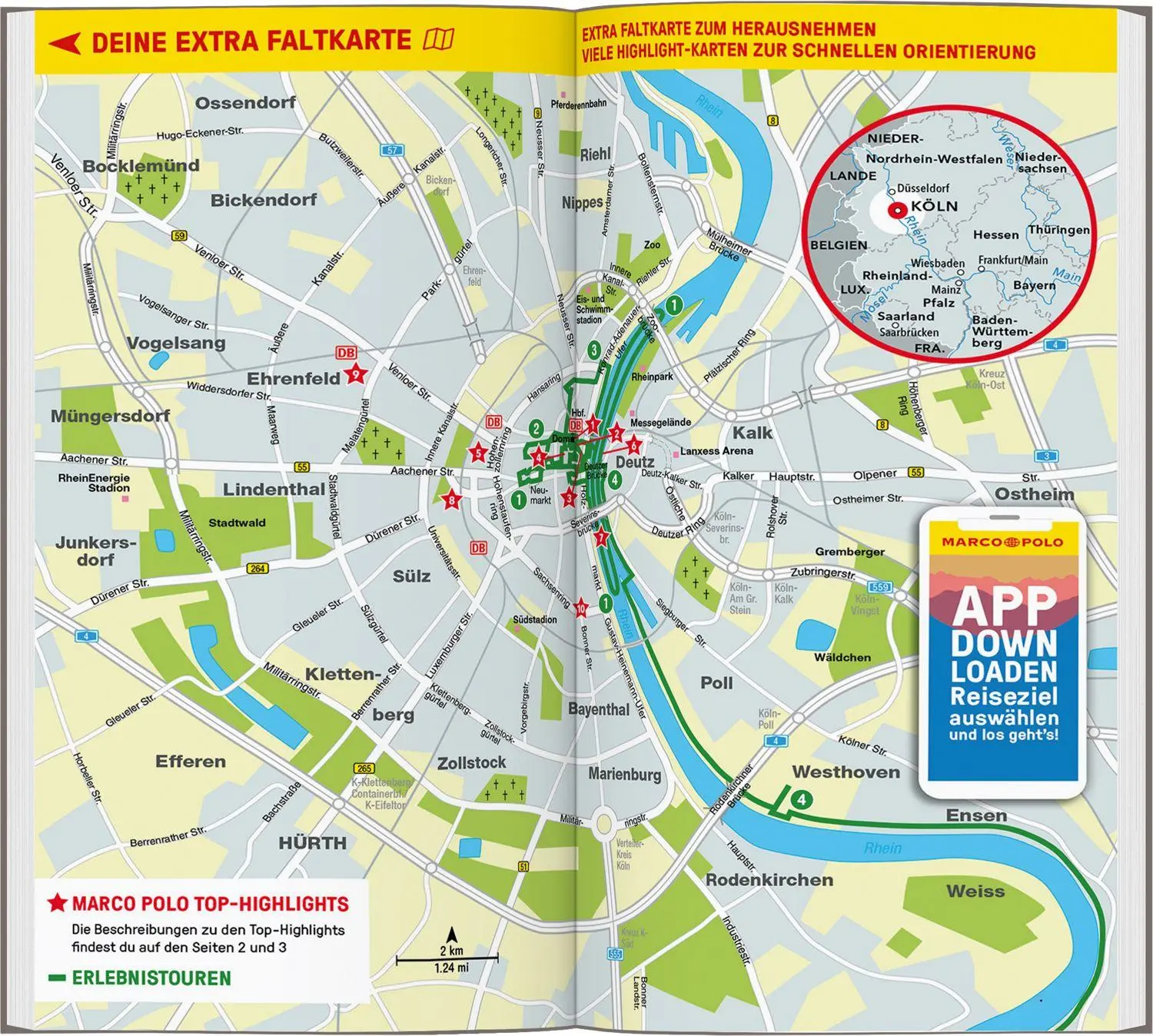 Bild: 9783829742412 | MARCO POLO Reiseführer Köln | Ralf Johnen (u. a.) | Taschenbuch | 2026