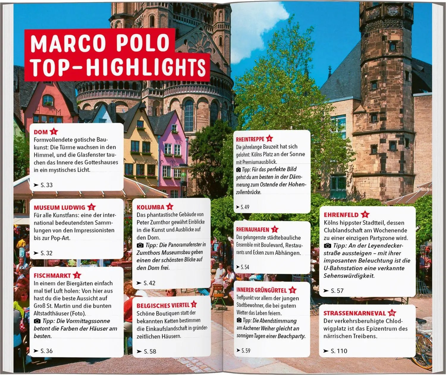 Bild: 9783829742412 | MARCO POLO Reiseführer Köln | Ralf Johnen (u. a.) | Taschenbuch | 2026