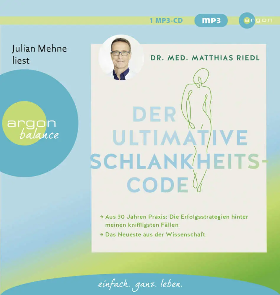 Cover: 9783839882412 | Der ultimative Schlankheitscode, 1 Audio-CD, 1 MP3 | Matthias Riedl