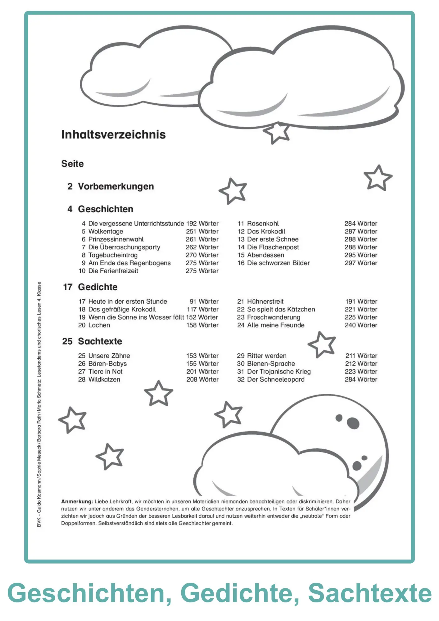 Bild: 9783965202412 | Lesetandems und chorisches Lesen - 4. Klasse | Guido Kasmann (u. a.)