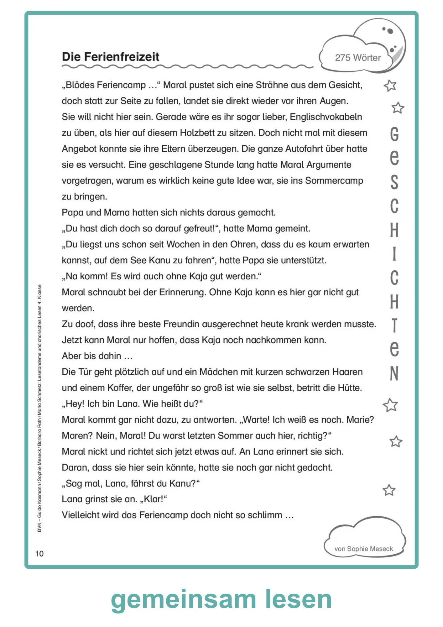 Bild: 9783965202412 | Lesetandems und chorisches Lesen - 4. Klasse | Guido Kasmann (u. a.)